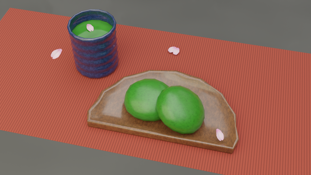 草餅セット　Kusamochi Set