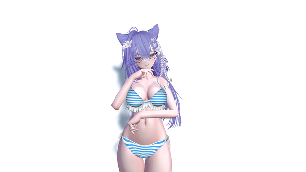 シロモジ用フリルビキニ