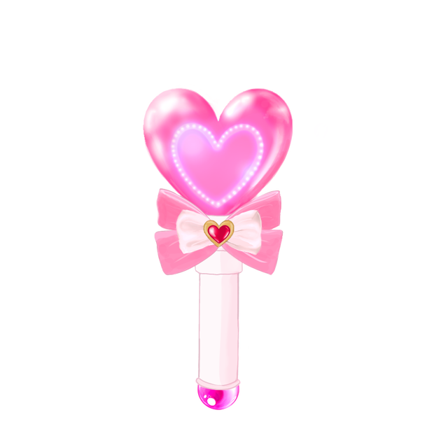 ハートリボンペンライト♡6色