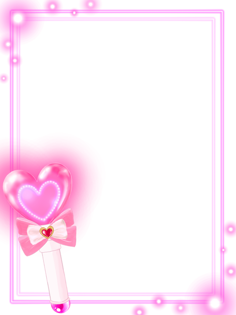 ハートペンライト6色フレーム♡