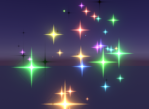 [VFX]Twinkling Stars Particle