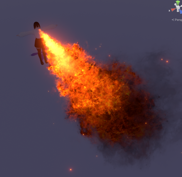 [VFX] FlameThrower 火炎放射器