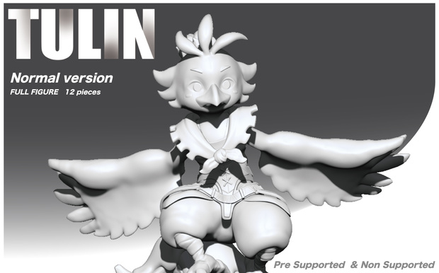 Zelda Tulin - Normal version - 3D Printing 3D print model