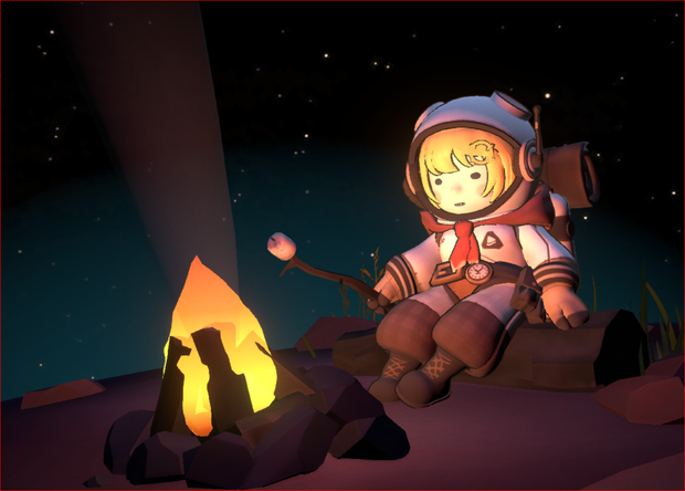 Space Ame Camping Amelia Watson 3D Model VRCHAT Girl vtuber 3D Character スペースアメキャンプアメリアワトソン3DモデルVRCHATガールvtuber3Dキャラクター