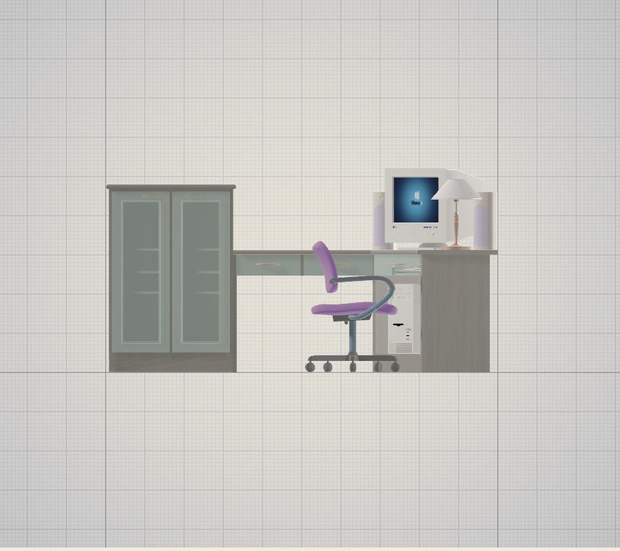 3d デスク