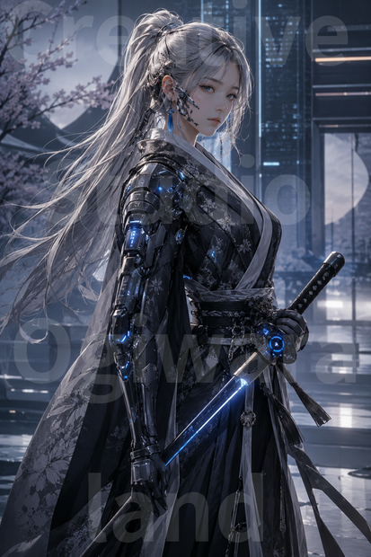 Samurai Visual Works｜Luna Veil【5 Visual Set】