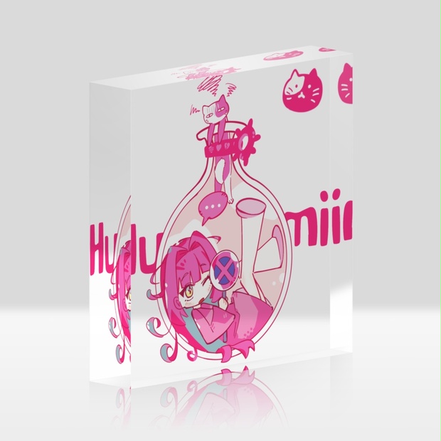 rurudo アクリルブロック PLAYROOM Humiちゃんアクリルブロック - HumiHumi - BOOTH