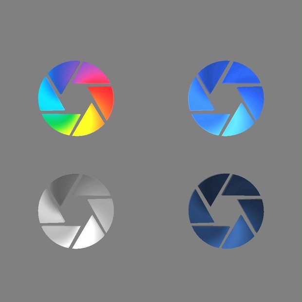 Post Processingロゴの3Dモデル