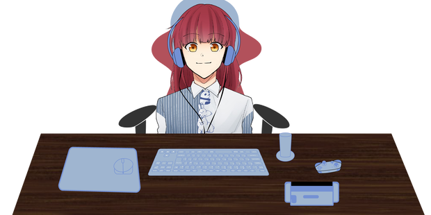 【素材】ゲーミングチェア