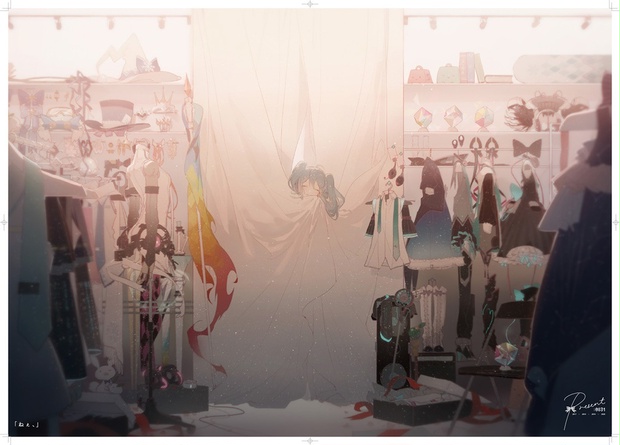 初音ミク ポスターセット『Present:0831』 - 不安定+ - BOOTH