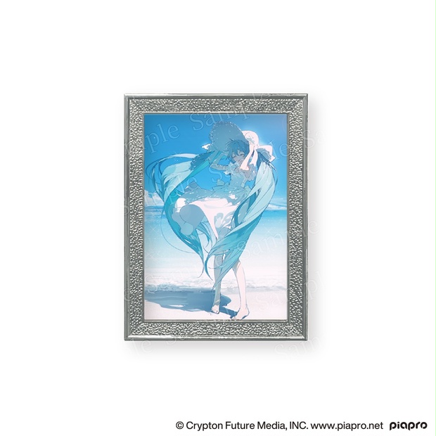 額縁マグネット #06 ＜海色＞ - Rella Artworks / 不安定+ - BOOTH