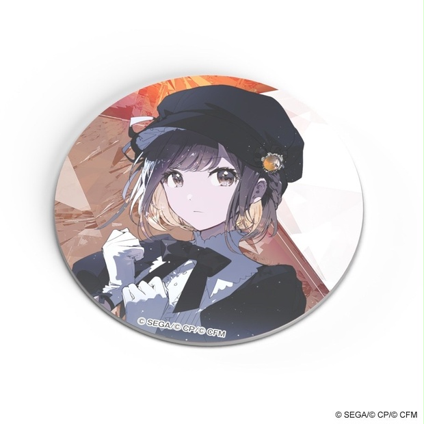 コースターパブミラー「セカイの宝石箱」＜東雲絵名（No.25