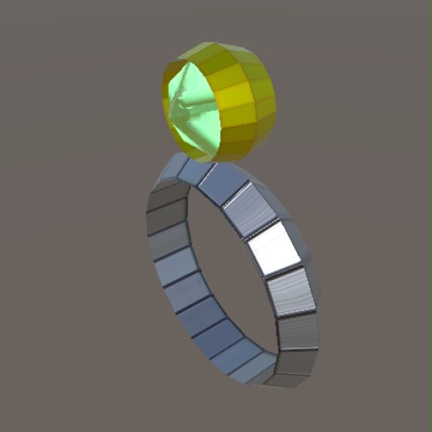 D Ring 「Drop Ring」 - イノガワの工房 - BOOTH