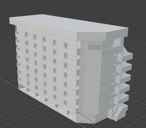 【無料】どこかにありそうなマンション