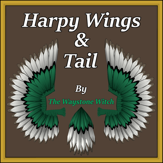 Harpy Wings & Tail for VRChat