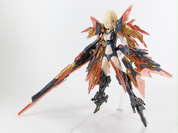 メガミデバイスエクスキューショナーブライド改造セットブラック+クリアーレッドVer. 3dプリンター出力品ガレージキット - Bad Rabbit  Factory - BOOTH