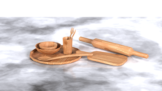 NewWoodenTableware