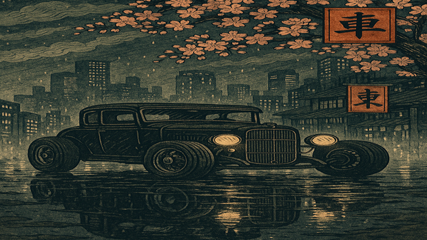 浮世絵シリーズ Vol.2：風と共に駆ける DRACO Ukiyo-e Series Vol.2: Ride with the Wind