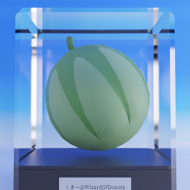 🍈/メロン/melon/U+1F348