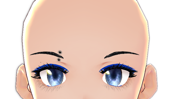 Eyebrow Piercing - VROID textures