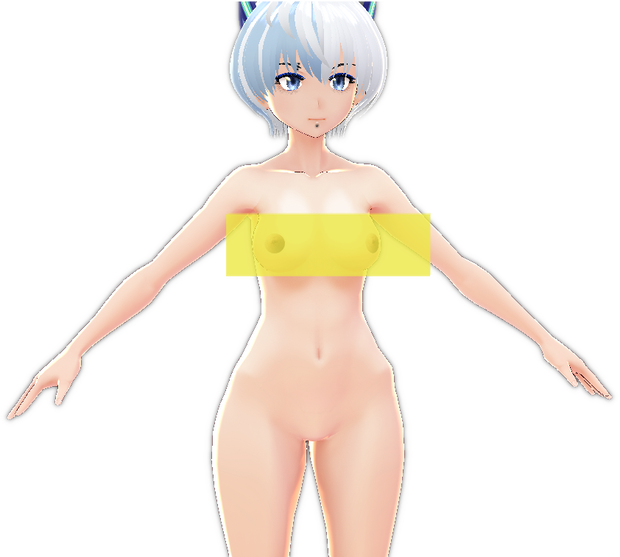 Realistic Nipples and Enhanced Breast VROID texture