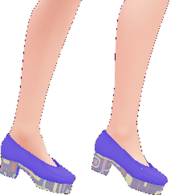 FREE Retro Design Pumps *Follower Celebration!* VROID texture