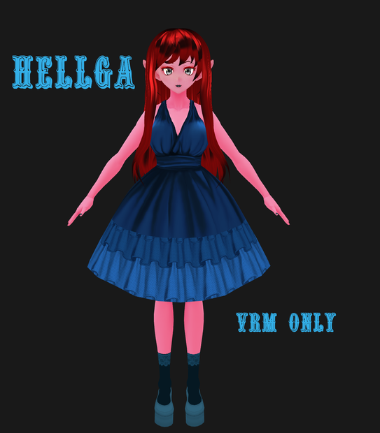 Hellga VROID model 