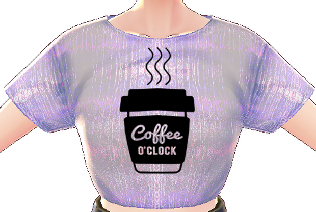 Coffee O'Clock 3 piece VROID textures