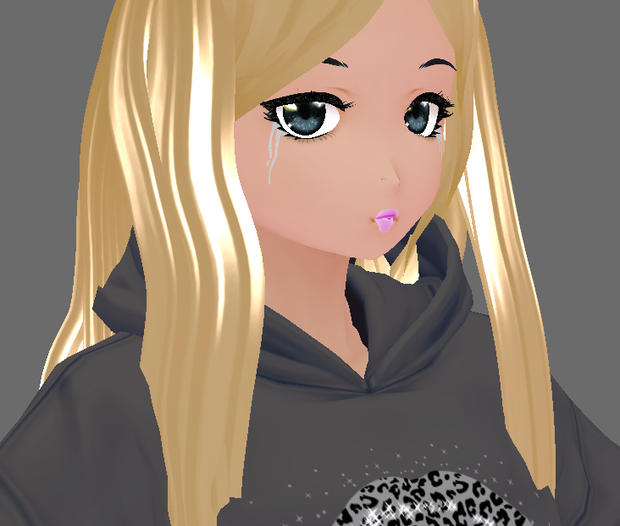 Tears on Face for Egirl/Drama/Sadness VROID texture