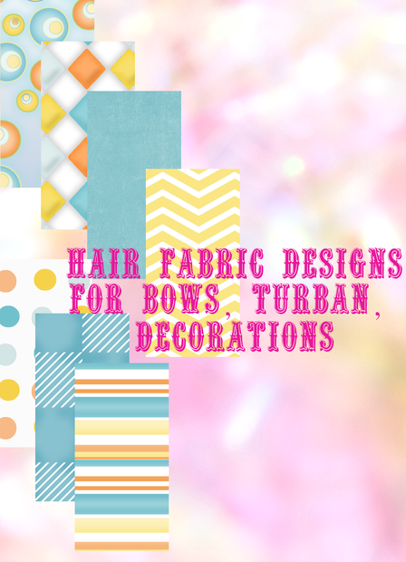 Decorative Hair Materials VROID textures