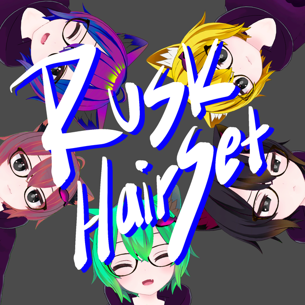 Rusk Hair Set