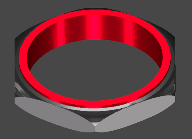 【VRchat】Hexagon Ring【指輪】