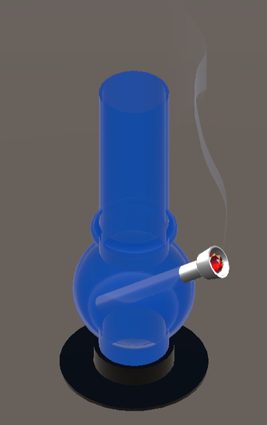 【VRchat】Bong【煙パーティクル追加！】