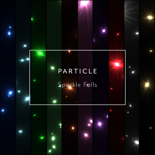 Sparkle Falls Particle / スパークルフォール パーティクル