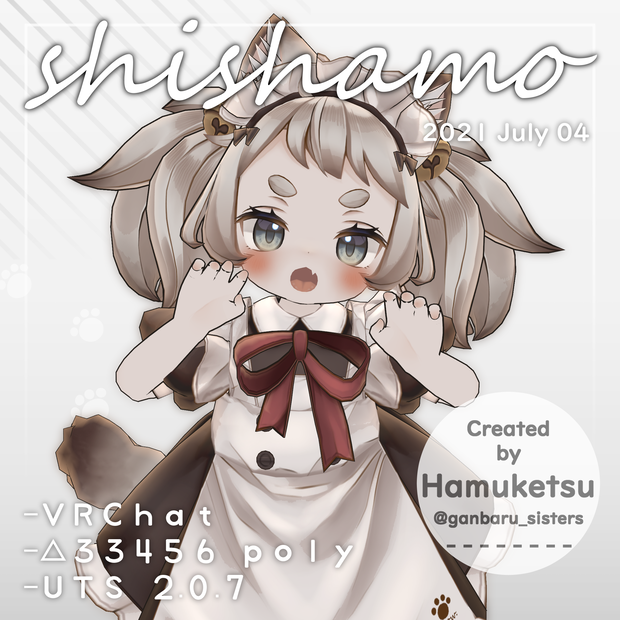 【オリジナル３Dモデル】shishamo-ししゃも-