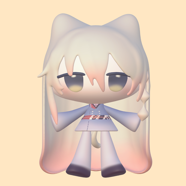 Shikinami cat 3D②