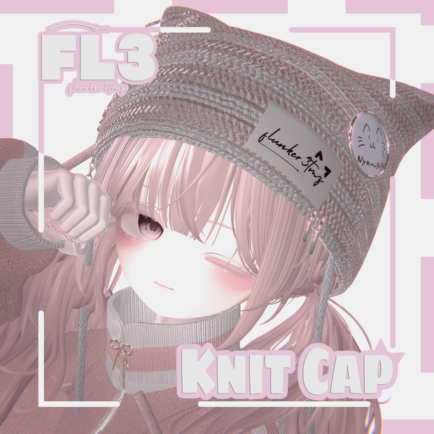 Knit cap (＋缶バッチ)
