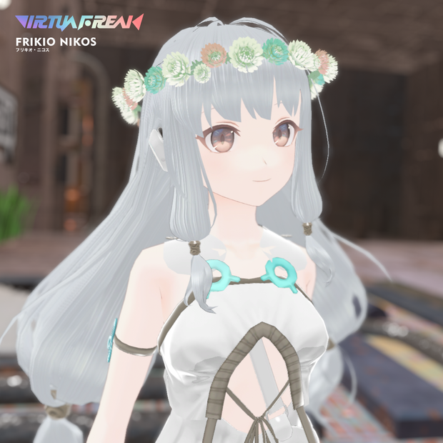 【VRC/VRM/MMD対応】オリジナル3Dモデル『NIKO』 by VIRTUAFREAK