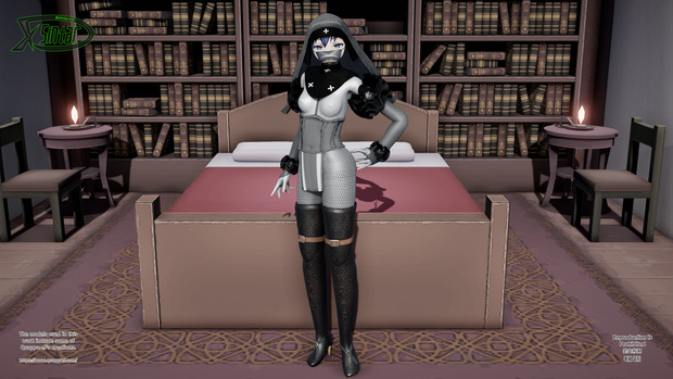 マスクアクセサリ for MMD(寄付用) (Mask accessories for MMD - donate)