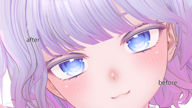 moe Underlash + makeup texture