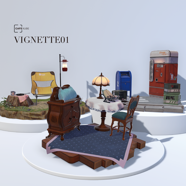 【発売記念セール】CAFEXUBE|VIGNETTE01