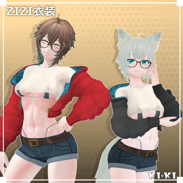ZIZI_衣装 -Lurunet・IOLI・VAZILE・白狼 対応-