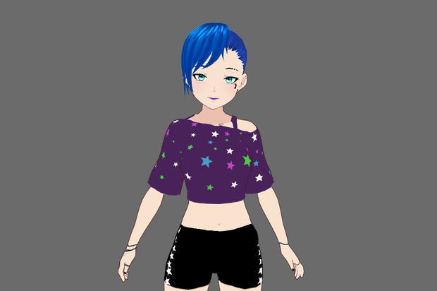 Stars Shirt Vroid