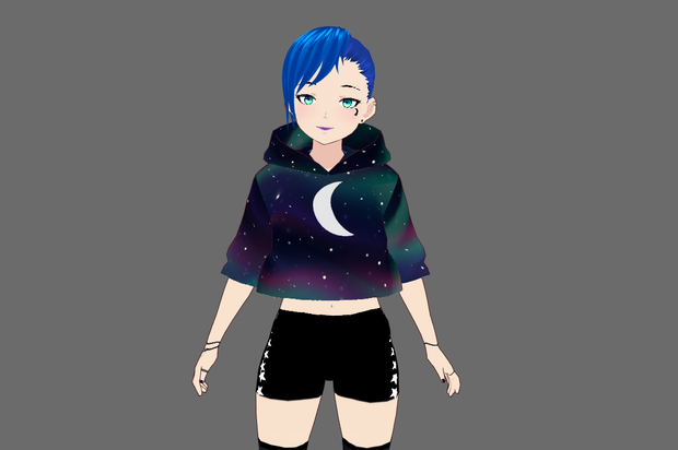 Northen Lights Hoodie Vroid