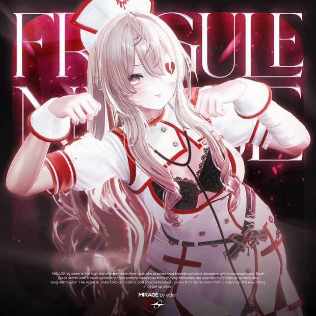 ✨THANK YOU SALE✨Fragile_Nurse【20アバター対応】❤️