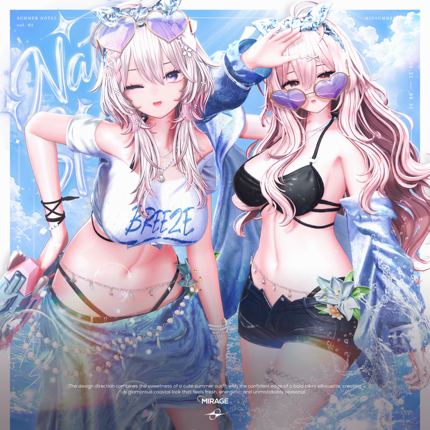 ✨THANK YOU SALE✨ Natsu Sparkle 【19アバター対応】🩵