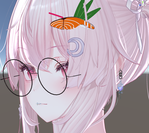 分液漏斗イヤリング　＆　フープピアス［separatory funnel　＆　Hoop earrings］