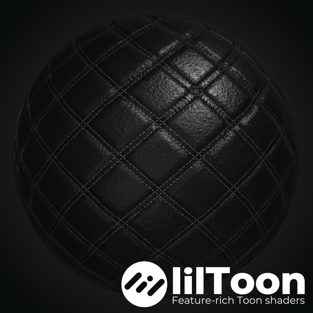 【Leather03】liltoon material : 2Type