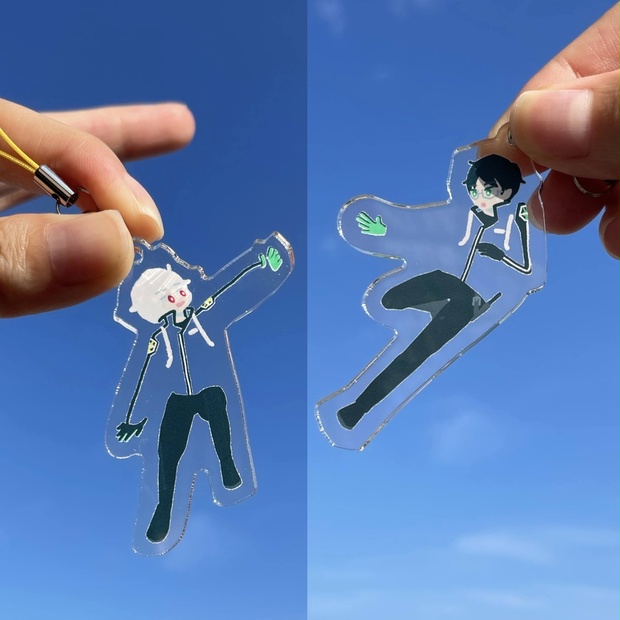透かすアクキー - ものあつめ - BOOTH