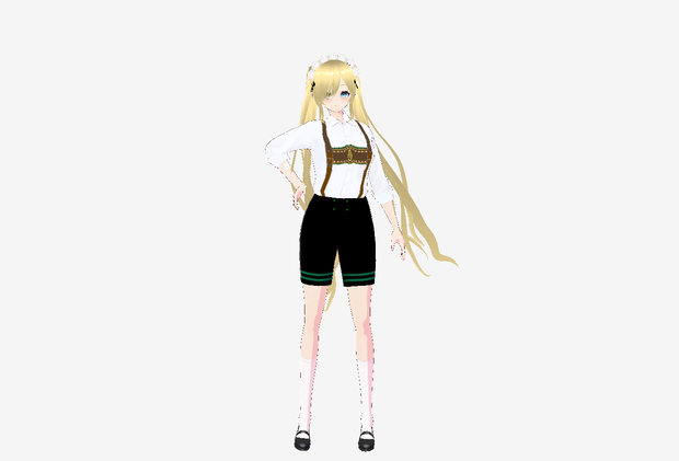 [vroid]レーダーホーゼン